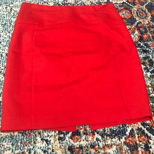 EXPRESS red pencil skirt
